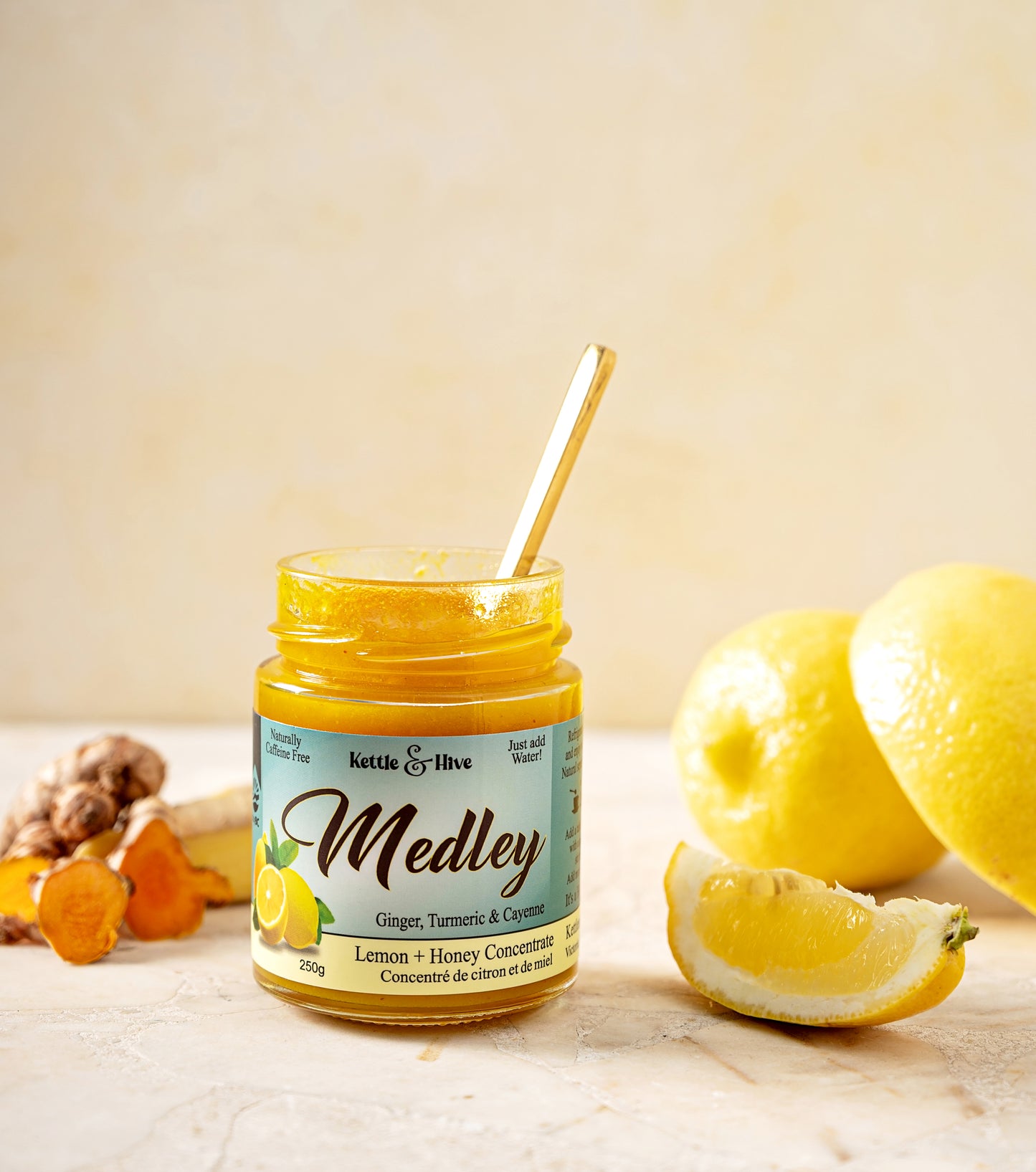 Medley (Ginger, Turmeric, Cayenne pepper)